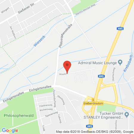 Standort der Autogas Tankstelle: Firma Leszek Chrobok in 35396, Gießen