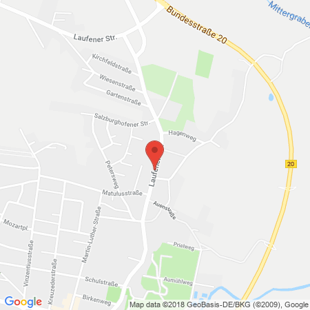 Standort der Autogas Tankstelle: Autogastankstelle Queens GmbH in 83395, Freilassing
