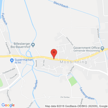 Standort der Autogas Tankstelle: BK-Tankstelle in 85452, Moosinning