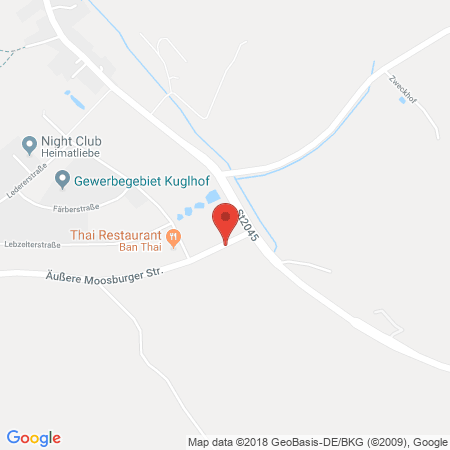 Position der Autogas-Tankstelle: PAF-Petrol in 85276, Pfaffenhofen