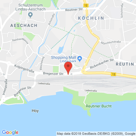 Position der Autogas-Tankstelle: bft Tankstelle in 88131, Lindau