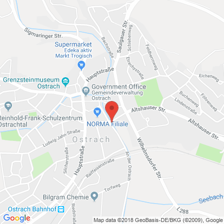 Standort der Autogas Tankstelle: VW Autohaus Walk und Egler GmbH & Co. KG in 88356, Ostrach