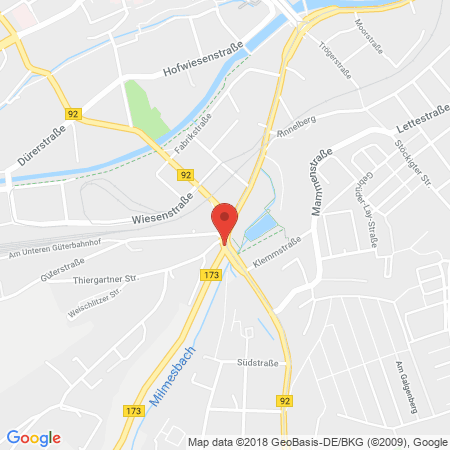 Standort der Autogas Tankstelle: Agip-Station Steininger in 08527, Plauen