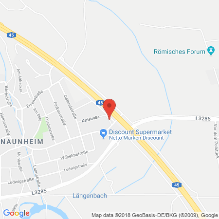 Standort der Autogas Tankstelle: ABA GmbH (Tankautomat) in 35584, Wetzlar-Naunheim