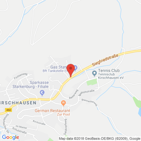 Standort der Autogas Tankstelle: BFT-Tankstelle Emir in 64646, Heppenheim-Kirschhausen