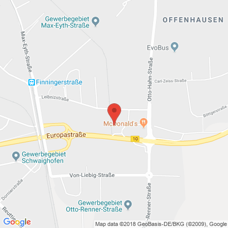Position der Autogas-Tankstelle: Shell Station in 89231, Neu-Ulm