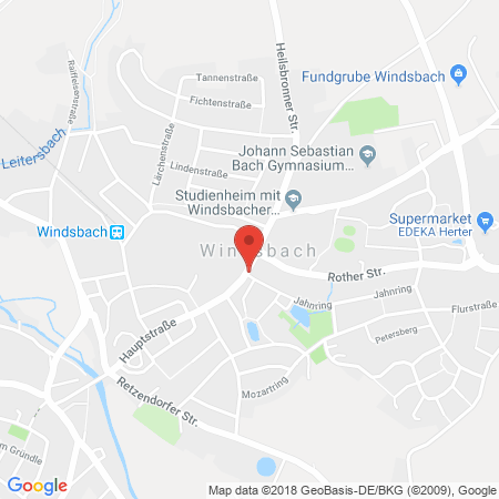 Standort der Autogas Tankstelle: Fries Heizöl (Tankautomat) in 91575, Windsbach