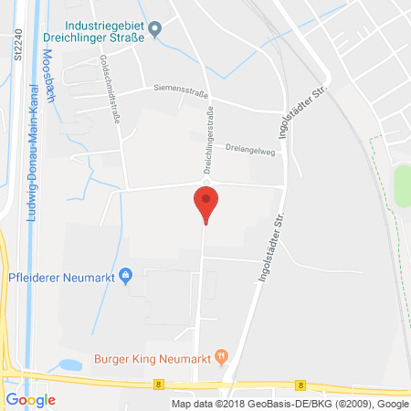 Standort der Autogas Tankstelle: Rödl GmbH, Alternatives Tankzentrum in 92318, Neumarkt