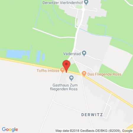 Standort der Autogas Tankstelle: Autogas-Automaten-Tankstelle in 14542, Werder (Havel) / Derwitz