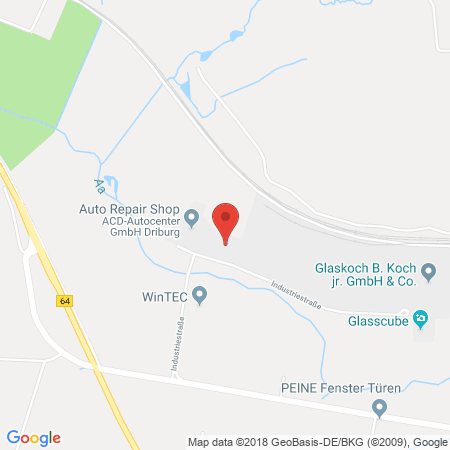 Standort der Autogas Tankstelle: FLÜGA Flüssigasvertrieb GmbH & Co. KG in 33014, Bad Driburg / Herste