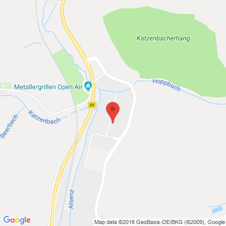 Position der Autogas-Tankstelle: Aral Tankstelle (LPG der Aral AG) in 67806, Rockenhausen