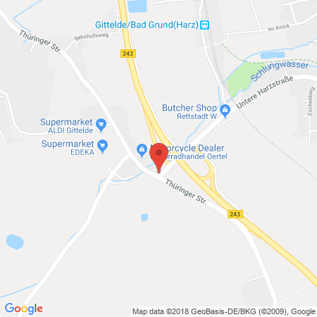 Position der Autogas-Tankstelle: Star Tankstelle in 37534, Gittelde / Teichhütte