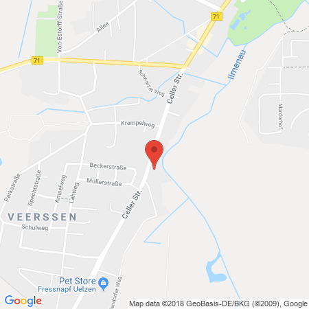 Position der Autogas-Tankstelle: FELTA Tankstelle in 29525, Uelzen