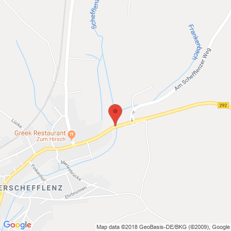 Standort der Autogas Tankstelle: Auto Service Kirchknopf in 74850, Schefflenz