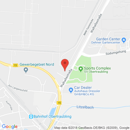 Standort der Autogas Tankstelle: Agip Tankstelle in 93083, Obertraubling