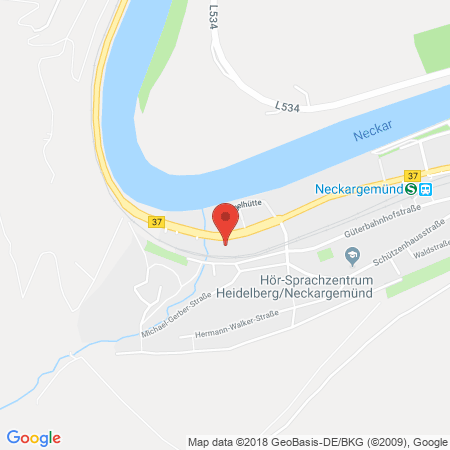 Standort der Autogas Tankstelle: Esso Station in 69151, Neckargmünd