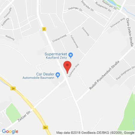 Standort der Autogas Tankstelle: Autohaus Poser GmbH & Co.KG in 06712, Zeitz