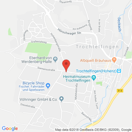 Position der Autogas-Tankstelle: 1a Auto-Werner GbR in 72818, Trochtelfingen