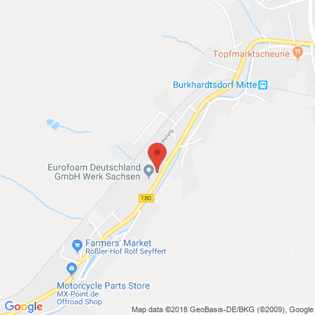 Standort der Autogas Tankstelle: Tankcenter Burkhardtsdorf in 09235, Burkhardtsdorf