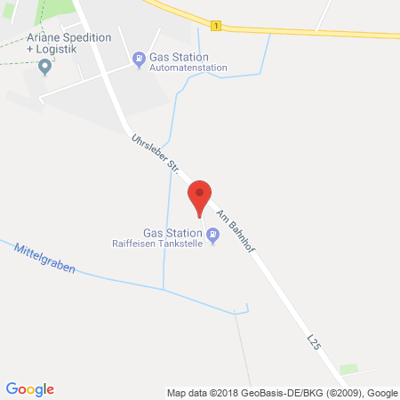 Standort der Autogas Tankstelle: Raiffeisen Warengen. Erxleben in 39343, Erxleben