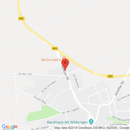 Standort der Autogas Tankstelle: Tankstelle T 24 Ederblick-Centrum in 34537, Bad Wildungen