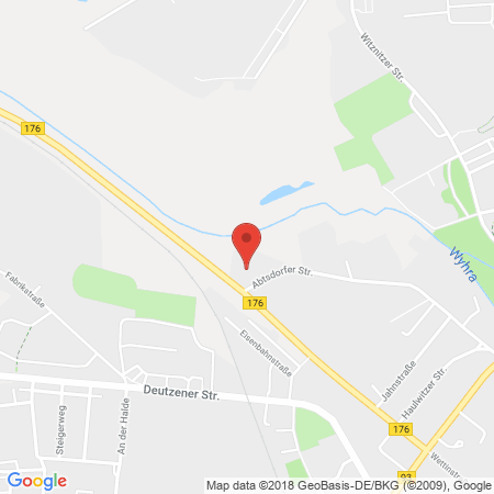 Standort der Autogas Tankstelle: Kauerauf Service bei Autohaus Mittag in 04552, Borna