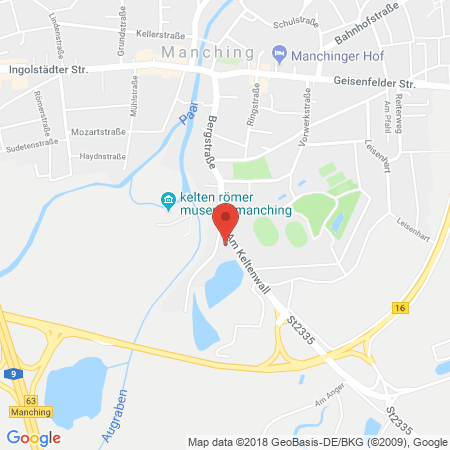 Standort der Autogas Tankstelle: AVIA Station in 85077, Manching