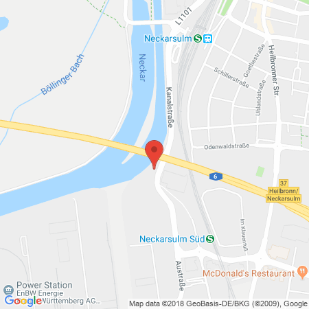 Standort der Autogas Tankstelle: Shell Station Alfred Berthold GmbH in 74172, Neckarsulm