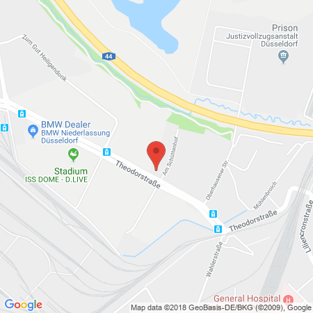 Standort der Autogas Tankstelle: Total Station in 40472, Düsseldorf