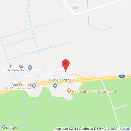 Standort der Autogas Tankstelle: BAB-Tankstelle Eichelborn Nord (TOTAL) in 99198, Eichelborn
