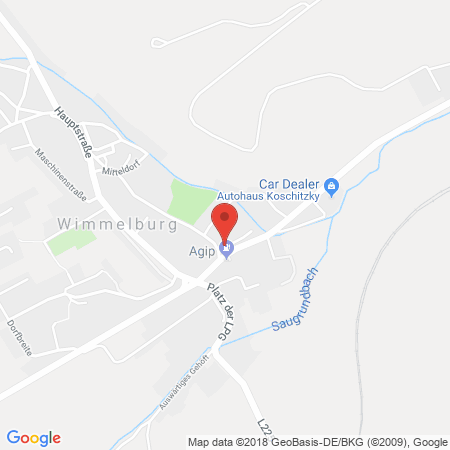 Standort der Autogas Tankstelle: Agip Tankstelle in 06313, Wimmelburg