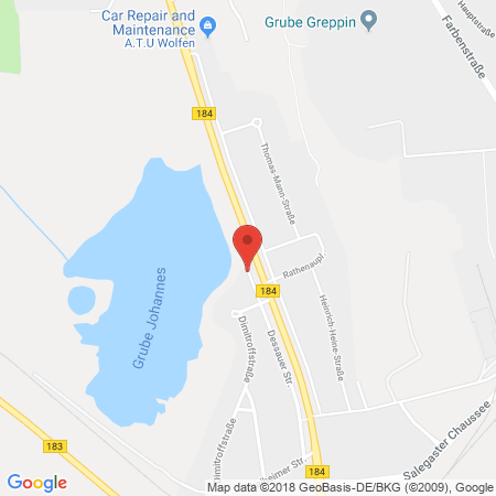 Standort der Autogas Tankstelle: HEM-Tankstelle in 06803, Greppin