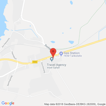Position der Autogas-Tankstelle: Tamoil Tankstelle in 17438, Wolgast-Mahlzow