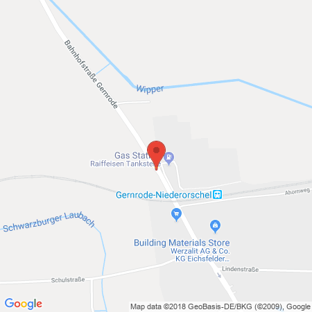 Standort der Autogas Tankstelle: AHT GmbH in 37339, Gernrode