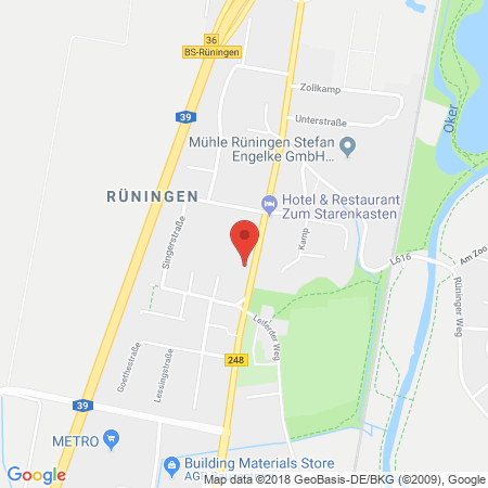 Standort der Autogas Tankstelle: Shell Station in 38122, Braunschweig
