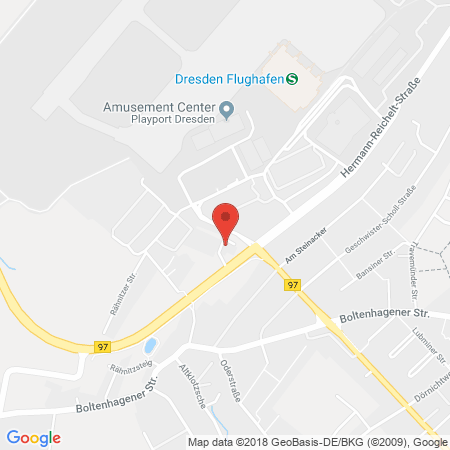 Standort der Autogas Tankstelle: Agip-Tankstelle in 01109, Dresden-Klotzsche