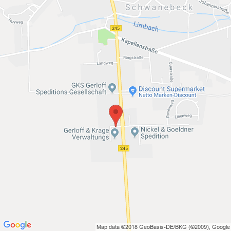Standort der Autogas Tankstelle: Brennstoffhandel Dörge in 39397, Schwanebeck