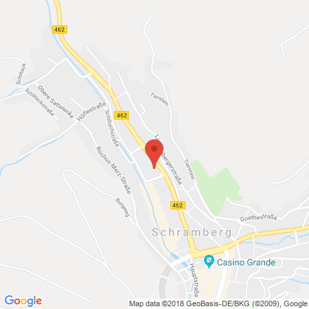 Position der Autogas-Tankstelle: bft Tankstelle in 78713, Schramberg