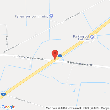 Position der Autogas-Tankstelle: Freie Tankstelle in 48268, Greven-Schmedehausen