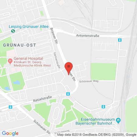 Standort der Autogas Tankstelle: bft Tankstelle (FTB) in 04209, Leipzig