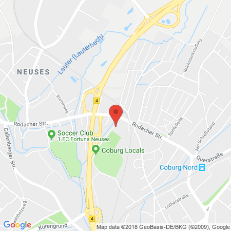 Standort der Autogas Tankstelle: Knoll Bosch-Service in 96450, Coburg
