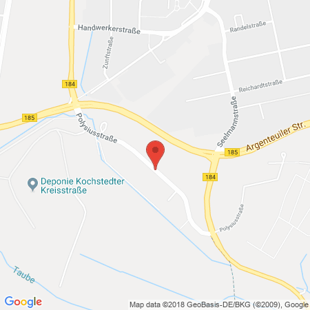 Position der Autogas-Tankstelle: Biozentrum Dessau (Tankautomat) in 06847, Dessau-Roßlau