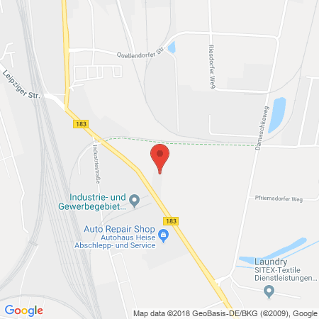 Position der Autogas-Tankstelle: GO Tankstelle in 06366, Köthen