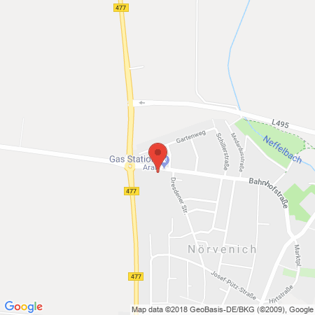 Standort der Autogas Tankstelle: ARAL Station in 52388, Nörvenich