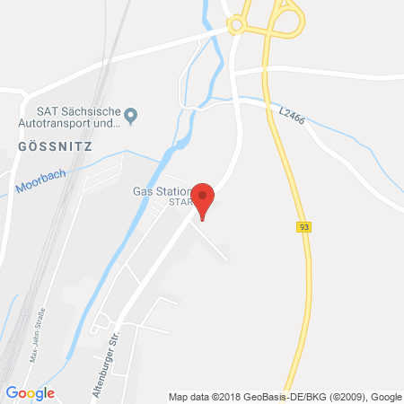 Standort der Autogas Tankstelle: bft Tankstelle in 04639, Gößnitz