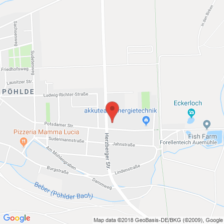 Standort der Autogas Tankstelle: Avia Tankstelle Ute Falke in 37412, Herzberg