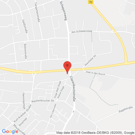 Position der Autogas-Tankstelle: SL-Autogas in 46485, Wesel