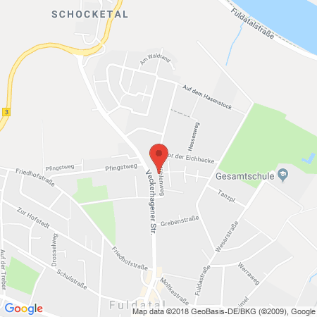 Standort der Autogas Tankstelle: ESSO Tankstelle in 34233, Fuldatal-Ihringshausen