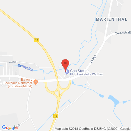 Standort der Autogas Tankstelle: Assmus Jochen Tankstelle in 36456, Barchfeld