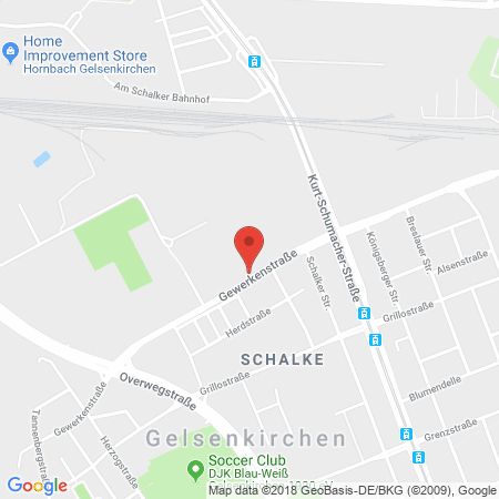 Standort der Autogas Tankstelle: Nienhaus, Anhänger - Gase - Trikes in 45881, Gelsenkirchen-Schalke
